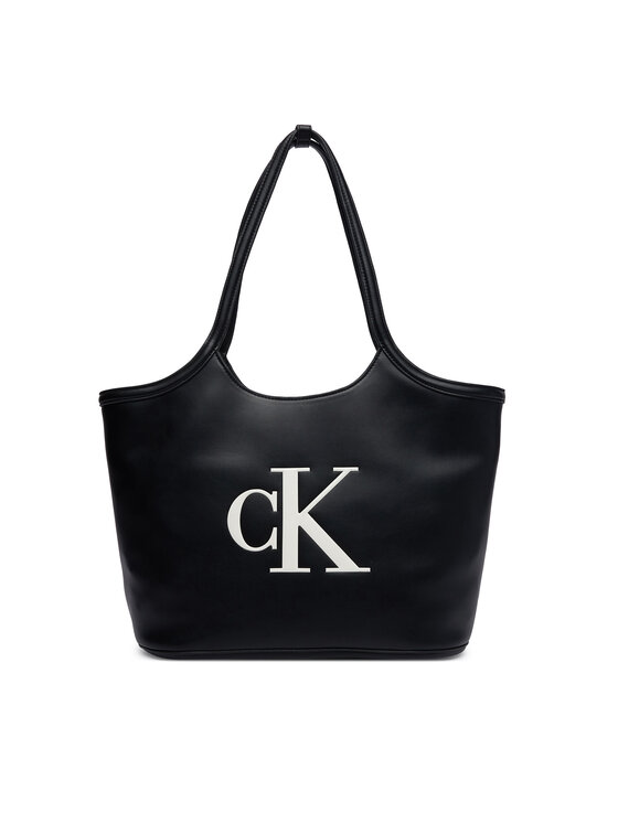 Calvin Klein Geantă Calvin Klein Bold Ck LV04F3562G Negru