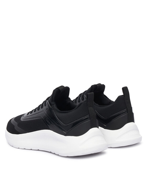 Calvin Klein Αθλητικά Calvin Klein Light Eva Run Laceup Sock Jelly HW0HW03434 Μαύρο