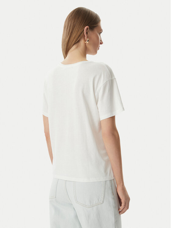 Morgan Morgan Camiseta 261-DOVE Blanco Regular Fit
