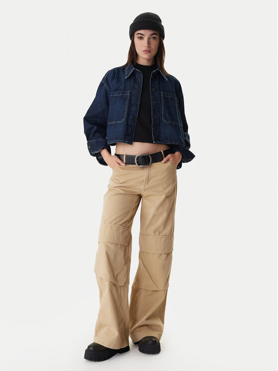 G-STAR G-Star Raw Джинсова сорочка D26851-E090 Cиній Boxy Fit