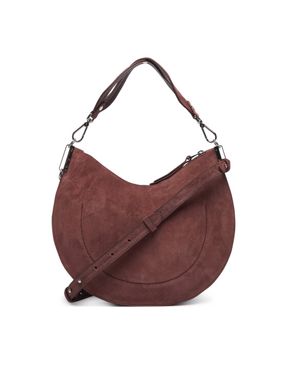 Coccinelle Сумка Coccinelle QKG Coccinellesunup Suede E1 QKG 13 02 01 Бордовий