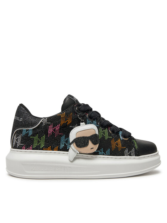 KARL LAGERFELD Sneakersy KARL LAGERFELD KL62576M Czarny