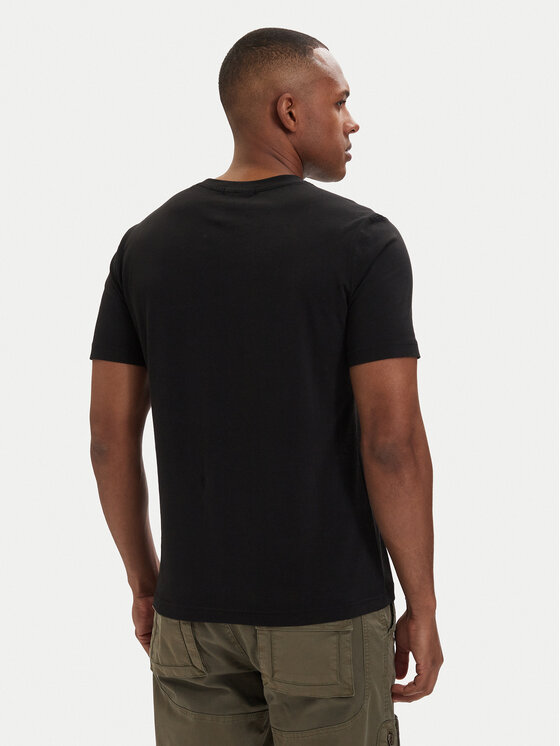 Aeronautica Militare Aeronautica Militare Camiseta 261TS1942UJ00538 Negro Regular Fit