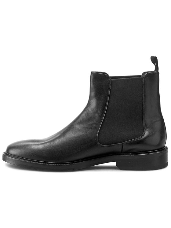 JOOP! Kotníková obuv s elastickým prvkem JOOP! Doukas 4140003025 Černá