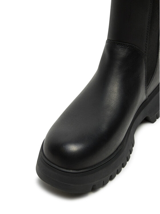 Timberland Kotníková obuv s elastickým prvkem Timberland Mid Pull On Boot TB0A6FCHW021 Černá