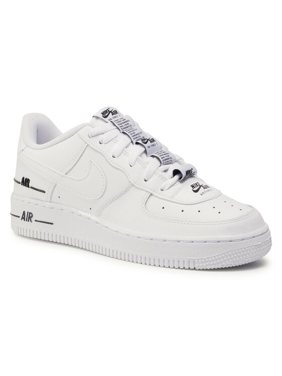 Nike Laisvalaikio batai Nike Air Force 1 Lv8 3 (Gs) CJ4092 100 Balta
