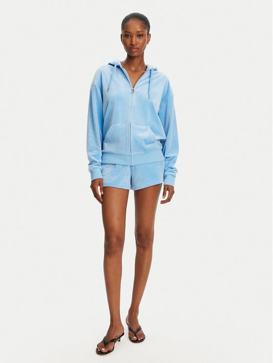 Juicy Couture Juicy Couture Pantalones cortos deportivos Eve JCBHS224801 Azul Regular Fit