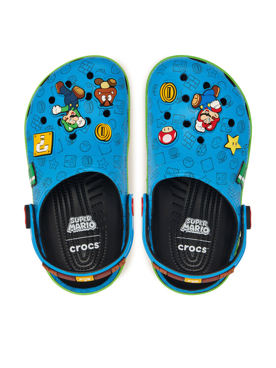 Crocs Шльопанці Crocs Super Mario Core Classic Clog 212139 Кольоровий