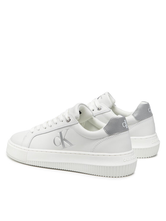 Calvin Klein Jeans Superge Calvin Klein Jeans Chunky Cupsole Laceup Low Ess M YW0YW00701 Bela