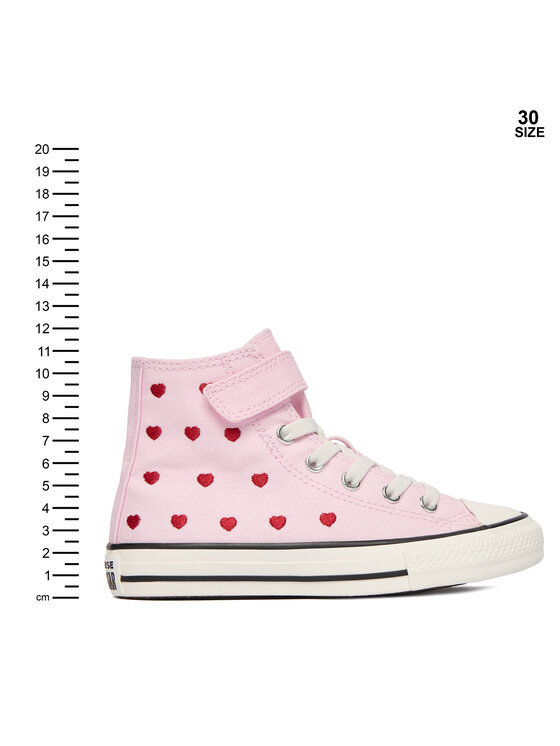Converse Кеди Converse Chuck Taylor All Star Hearts & Roses Easy-On A19066C Рожевий