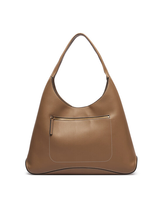 Tommy Hilfiger Borsetta Tommy Hilfiger Th Everyday Hobo AW0AW19187 Beige