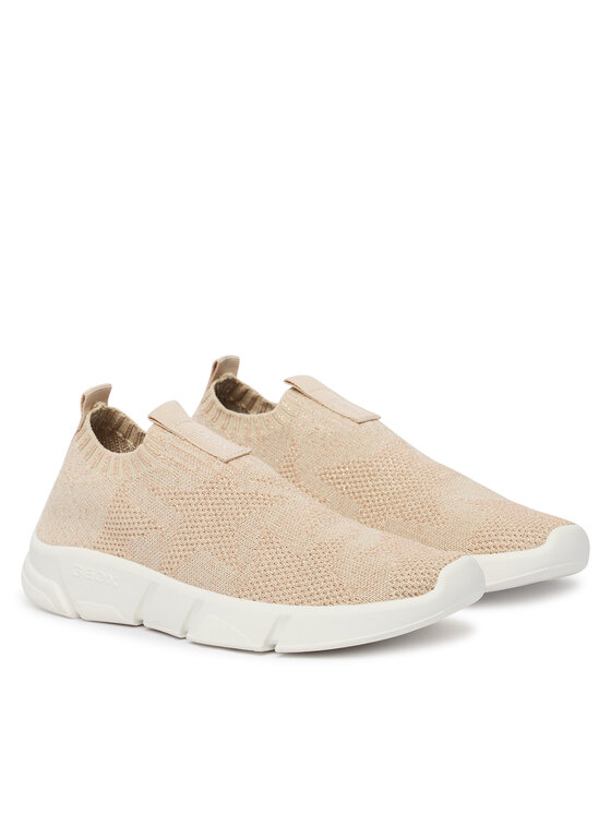 Geox Sneakersy Geox J Aril Girl J25DLE 0007Q C5014 Béžová