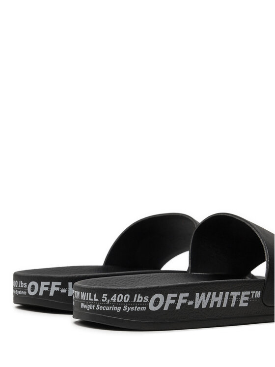 Off-White Iešļūcenes Off-White OMIC001S22MAT0011001 Melns
