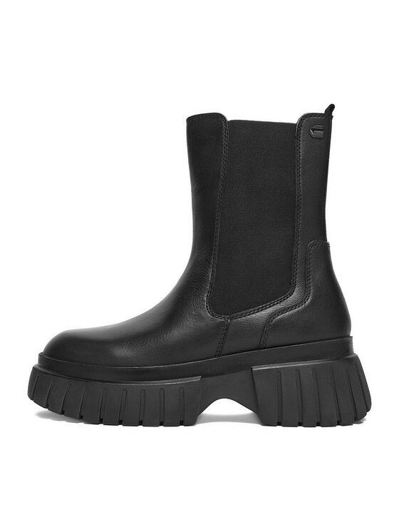 G-Star Raw Členková obuv G-Star Raw CEO-WI33-CS555-KIWI-14 Čierna