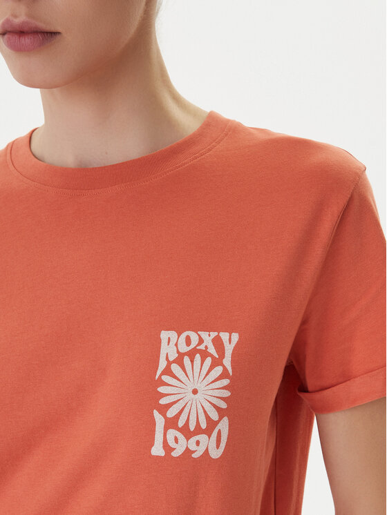 Roxy Roxy Camiseta Oceanregular ERJZT06110 Naranja Regular Fit