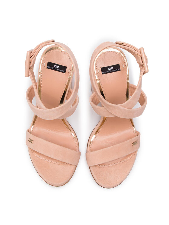 Elisabetta Franchi Босоніжки Elisabetta Franchi SA-41F-92E2-V380 Рожевий
