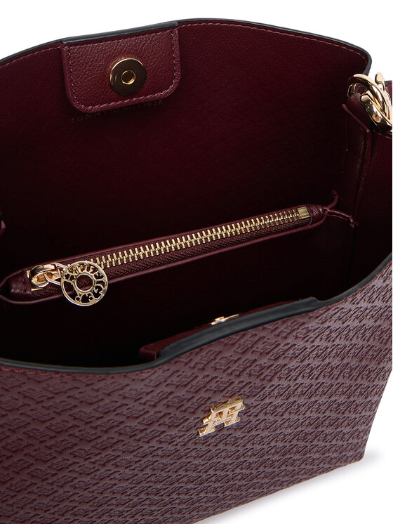 Tommy Hilfiger Rankinė Tommy Hilfiger Th Icon Shoulder Bag Mono AW0AW19000 Vyšninė