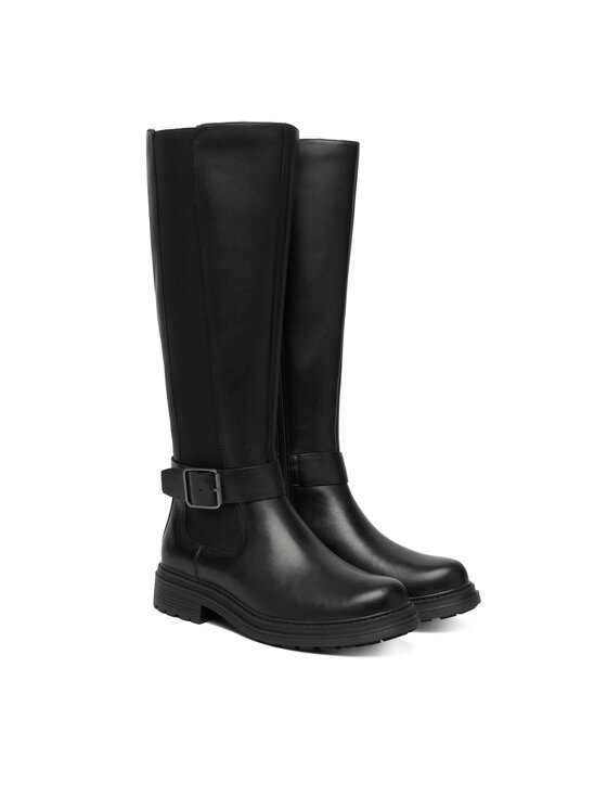 Clarks Чоботи Clarks Orinoco3 Tall 26182899 Чорний