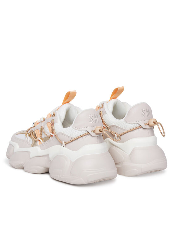 Steve Madden Снікерcи Steve Madden Spectator SM11002961 Білий