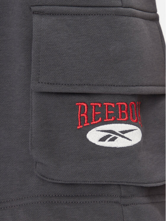 Reebok Reebok Pantalones cortos deportivos Archive Essentials IL6289 Gris Regular Fit