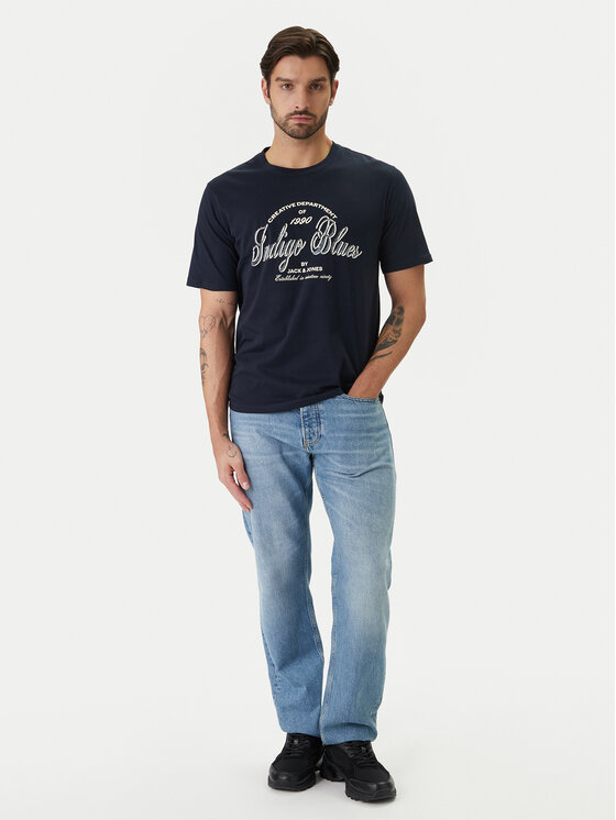 Jack & Jones Jack & Jones Camiseta Earchive 12297673 Azul marino Regular Fit