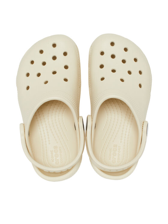 Crocs Шльопанці Crocs Classic Kids Clog T 206990 Бежевий