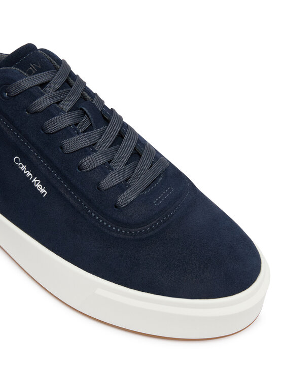 Calvin Klein Laisvalaikio batai Calvin Klein Basket Cupsole Oxf Lup Hf Su HM0HM02131 Tamsiai mėlyna