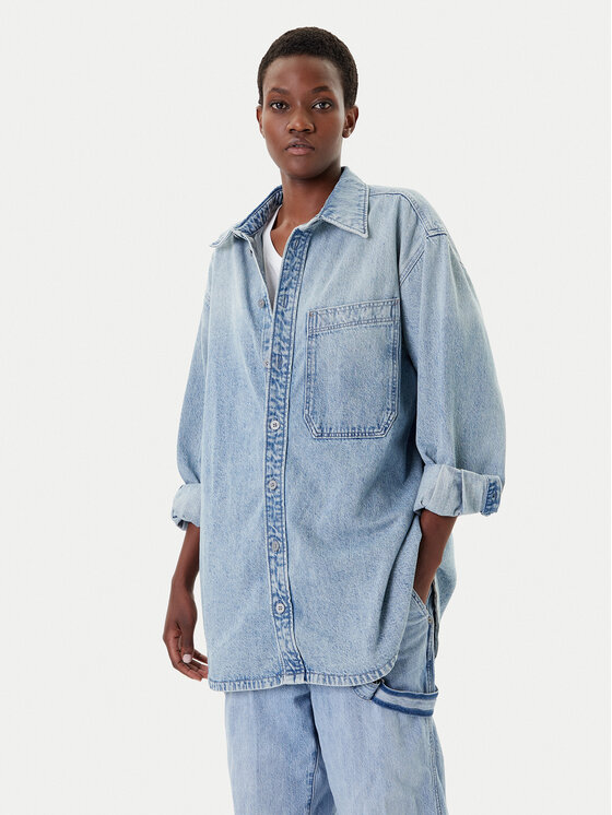 G-STAR G-Star Raw Джинсова сорочка D27695-D788 Голубий Oversize