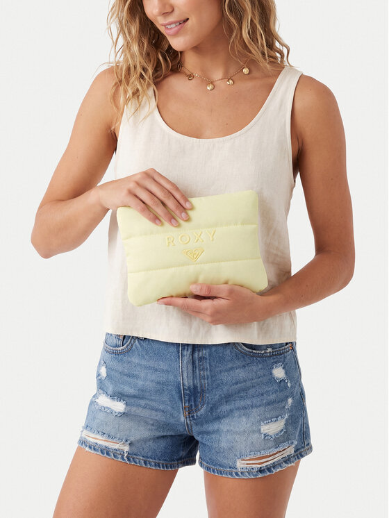 Roxy Pochette per cosmetici Roxy CWBEO-RX-W1-010-SS26 Giallo chiaro