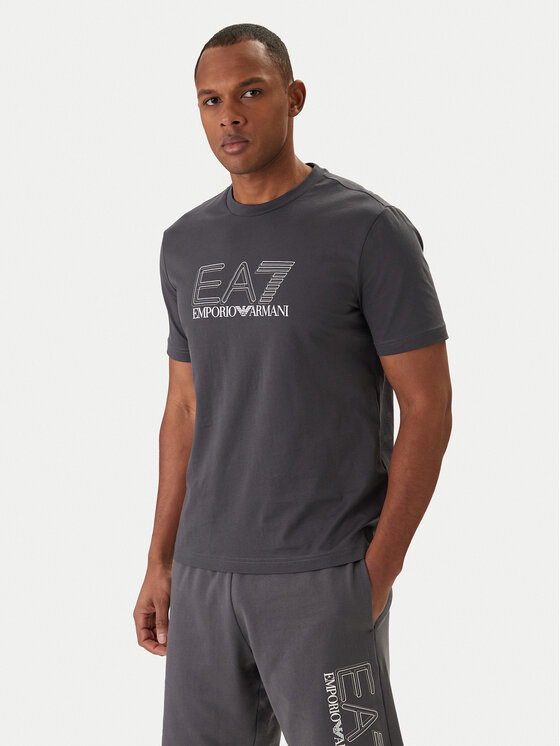 EA7 Emporio Armani EA7 Emporio Armani Camiseta 7M001307 AF10375 Gris Regular Fit