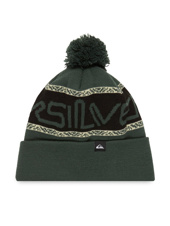 Quiksilver Шапкa Quiksilver Summit EQYHA03427 Зелений
