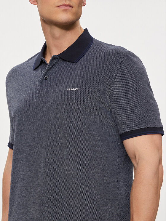 Gant Gant Polo Oxford 2057029 Blu scuro Regular Fit
