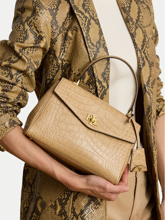 LAUREN RALPH LAUREN Ročna torba LAUREN RALPH LAUREN 431P15617001 Bež