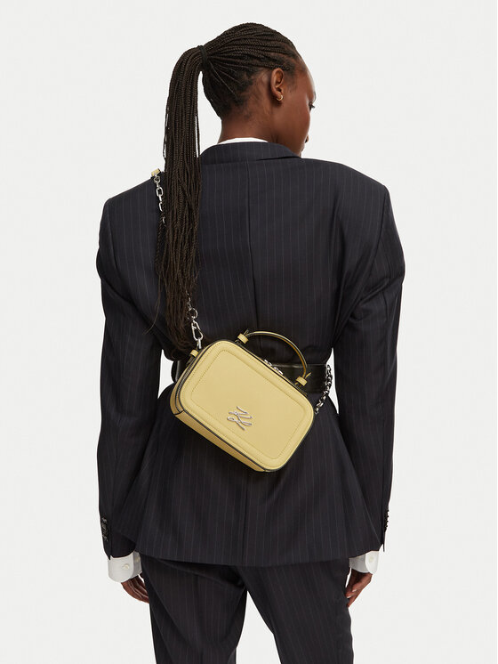 KARL LAGERFELD Kabelka KARL LAGERFELD B1W30269 Žlutá
