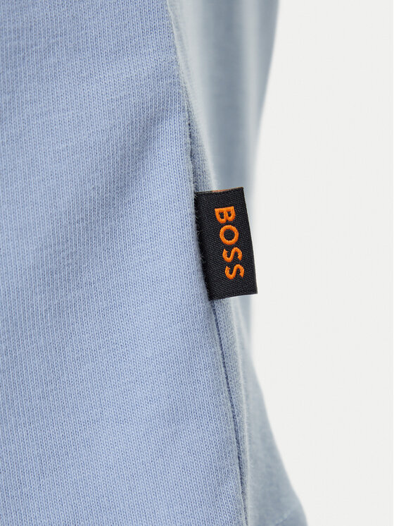 BOSS BOSS Camiseta Te_Move 50547087 Celeste Relaxed Fit