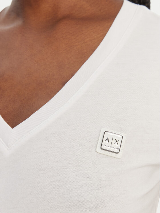 Armani Exchange Armani Exchange Camiseta XW002292 AF10356 U0002 Blanco Regular Fit