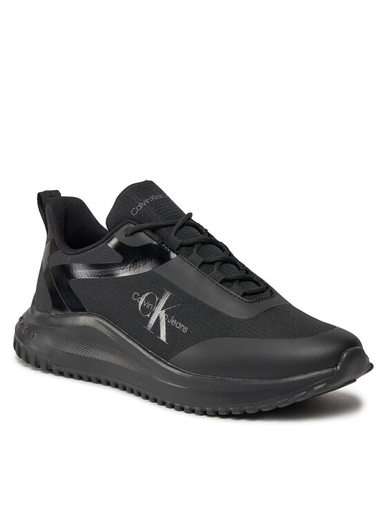 Calvin Klein Jeans Sneakers Calvin Klein Jeans Eva Runner Low Lace Ml Mix YM0YM00968 Negru
