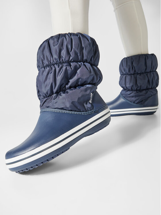 Crocs Hótaposó Crocs Winter Puff Boot 14614 Sötétkék