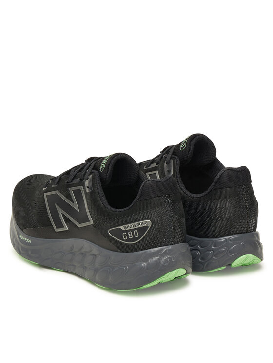 New Balance Маратонки за бягане New Balance 680 M680WBK8 Черен