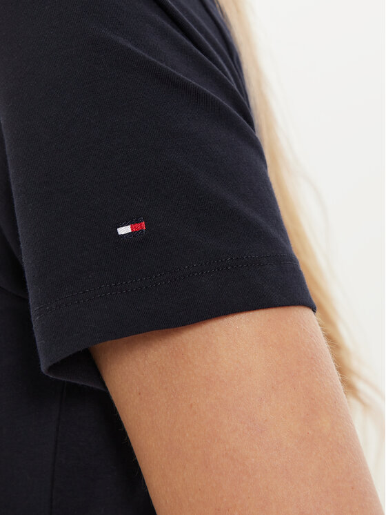Tommy Hilfiger Tommy Hilfiger T-Shirt Nautical Graphic WW0WW43652 Μπλε Slim Fit