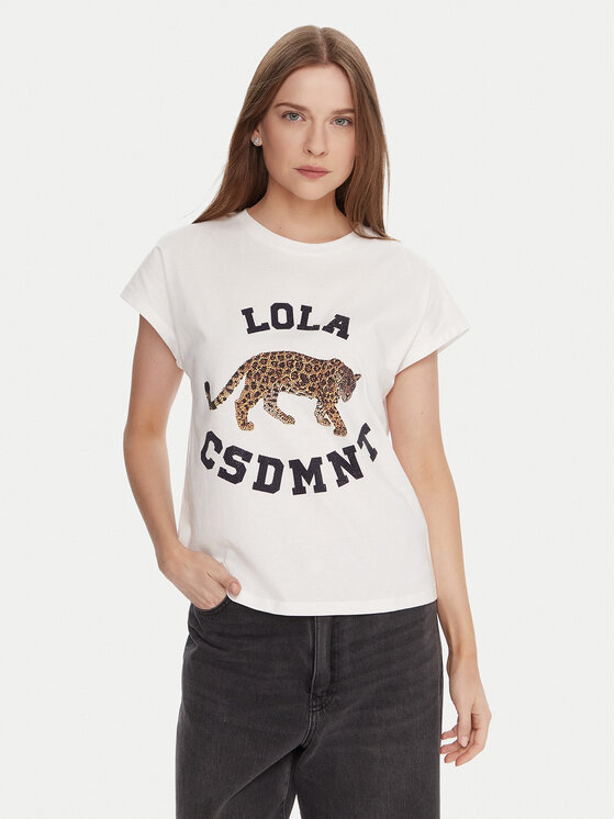 LOLA CASADEMUNT LOLA CASADEMUNT Camiseta LF2515001 Blanco Regular Fit
