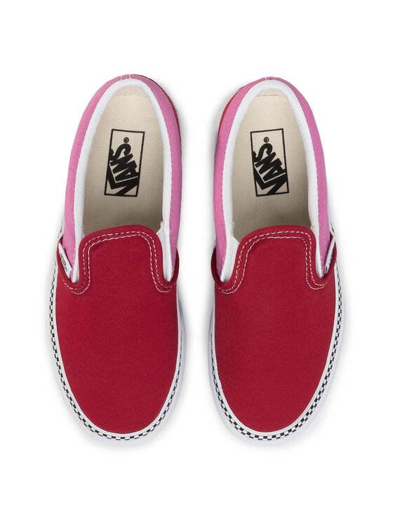 Vans Tenisówki Vans Classic Slip-On P VN0A3TL1WVX1 Czerwony