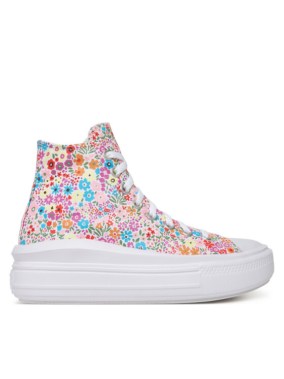 Converse Sneakersy Converse Chuck Taylor All Star Move Platform Mini Flowers A14968C Barevná
