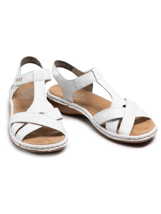 Rieker Sandali Rieker 65919-80 Bianco