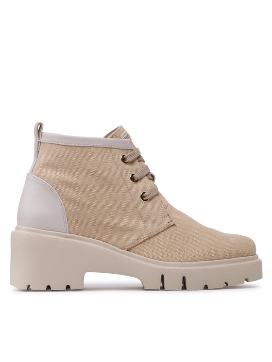 Unisa Šnurovacia obuv Unisa Jabel Ecl Béžová