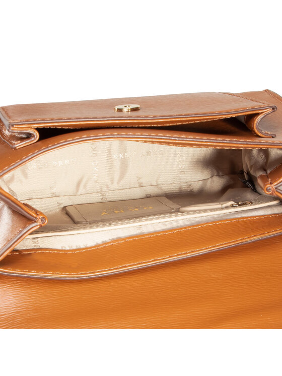 DKNY Torebka DKNY Polly Flap Crossbody R03E3K18 Brązowy
