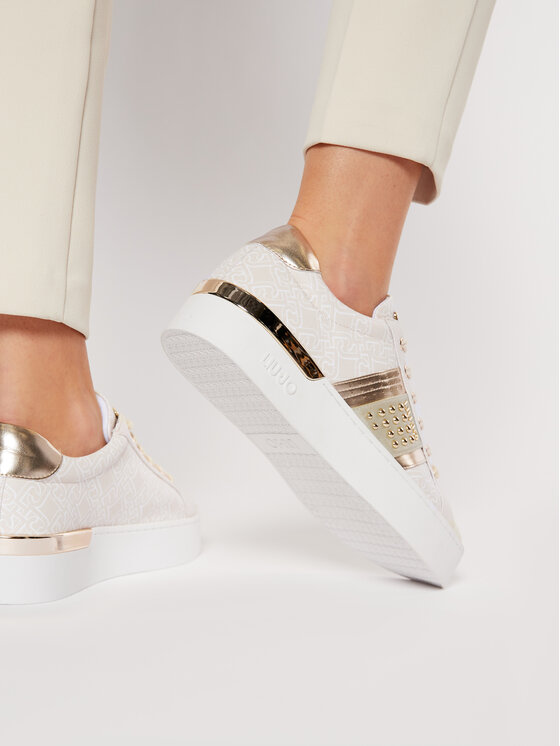 Liu Jo Sneakersy Liu Jo Silvia 23 BA1023 EX057 Beżowy