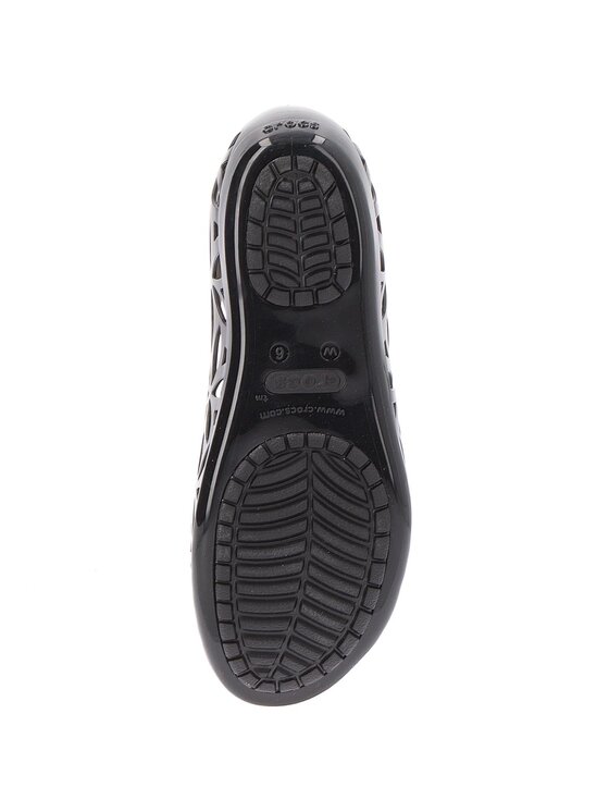 Crocs Félcipő Crocs Isabella Jelly II Flat W 204941 Fekete