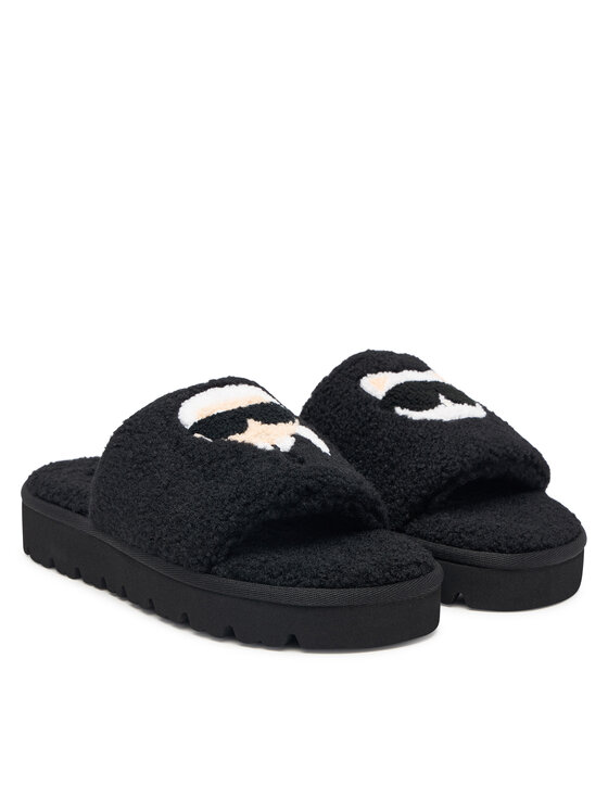 KARL LAGERFELD Pantoletten KARL LAGERFELD Skylar Slide KL47600T Schwarz