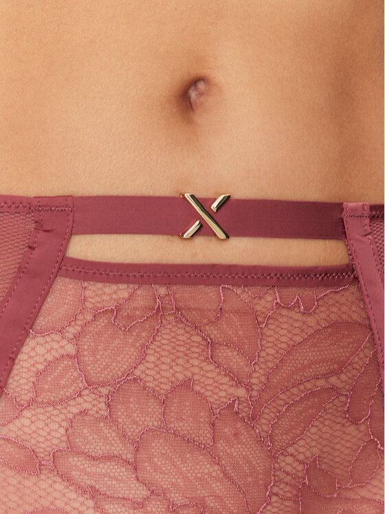 Chantelle X Chantelle X Klasikinės kelnaitės aukštu juosmeniu Xquisite C01AC5 Rožinė